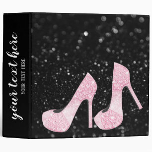 Glam Shoes High Heels Binder