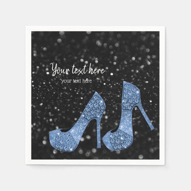 Glam Shoes High Heels for all occasions Napkin (Front)