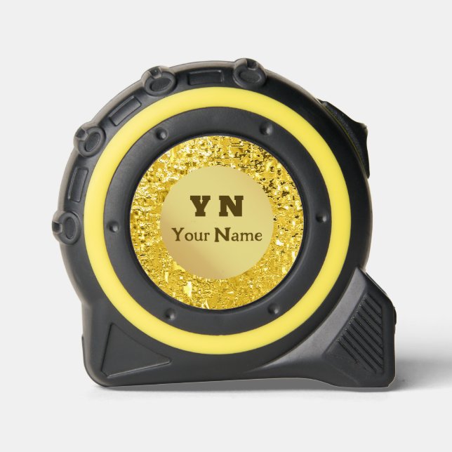 Glam sparkle and shine faux gold custom pattern 1 (Front)