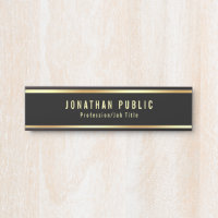 Glam Template Modern Black And Gold Trendy