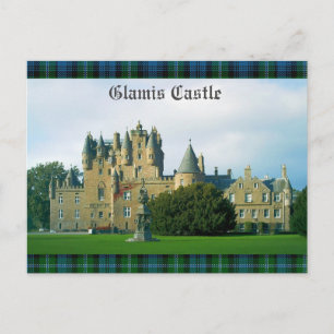Glamis Castle Scenic Postcard