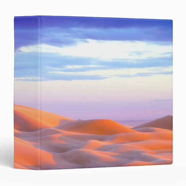 Glamis Sand Dunes at sunset Binder (Front/Spine)