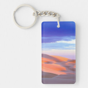 Glamis Sand Dunes at sunset Keychain