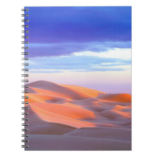 Glamis Sand Dunes at sunset Notebook