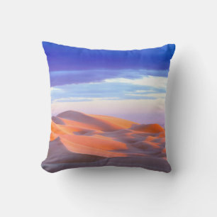 Glamis Sand Dunes at sunset Throw Pillow