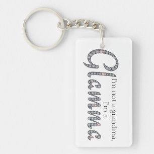 Glamma bling keychain