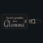 Glamma faux-bling luggage tag<br><div class="desc">Glamma bling design</div>