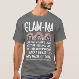 Glamma Grandmother Cute Glamma Grandma  T-Shirt