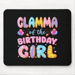 Glamma of The Birthday Girl Sweet Doughnut Birthda Mouse Pad