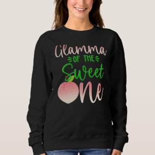 Glamma Of The Birthday One Peach 1st Summer Fruit Sweatshirt