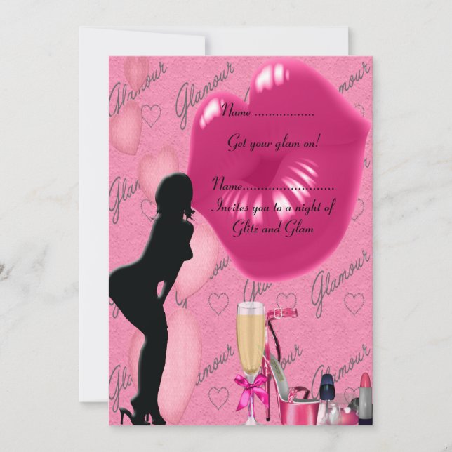 Glamor - Invitation (Front)