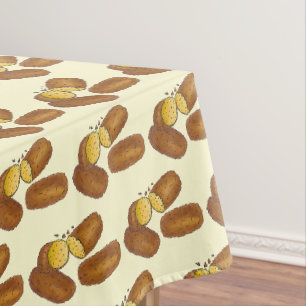 Glamorgan Sausage Welsh Wales UK British Food Tablecloth