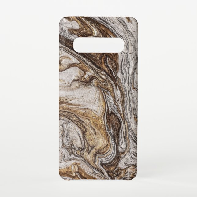 glamour 001 liquid brown colours samsung galaxy case (Back)