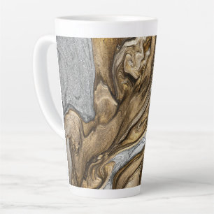 glamour 002 liquid brown colours latte mug