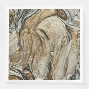 glamour 003 liquid brown colours napkin