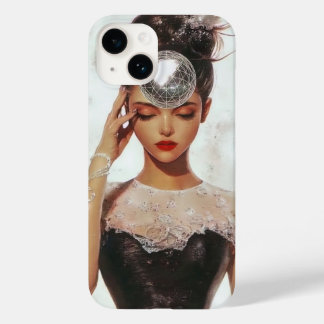 Glamour and Disco Print | Elegant Fashion Art  Case-Mate iPhone 14 Case