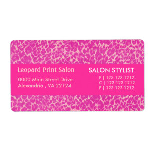 Glamour Chaud Pink Panther Spots Motifs