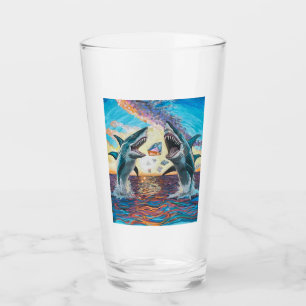 Glamour Chomp-Shark Breaching for Shiny Gems- Glass