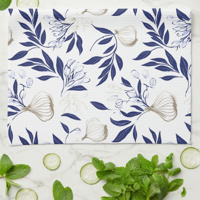 Glamour d'ail - Serviette de thé (Plié)