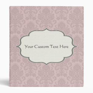 Glamour Damask Avery Binder