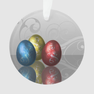 Glamour Easter Eggs - Ornament