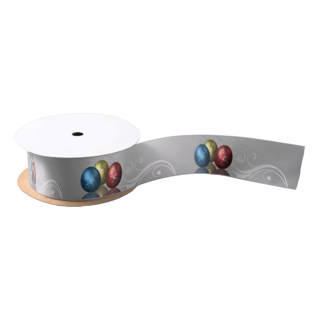 Glamour Easter Eggs - Ribbon Satin Ribbon (Spool)