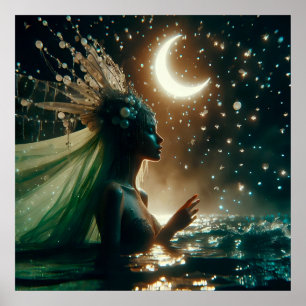 Glamour fashion luxury fantasy fairytale photo poster