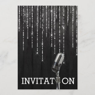 Glamour Festival Birthday Personalized Invitation