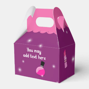 Glamour Girl Makeup Glam Diva Party Favour Boxes
