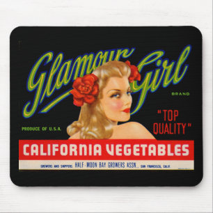Glamour Girl Mouse Pad
