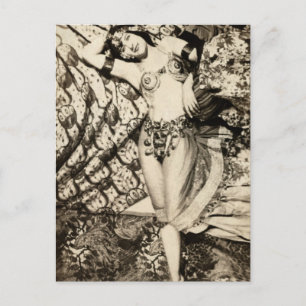 Glamour Girl Postcard