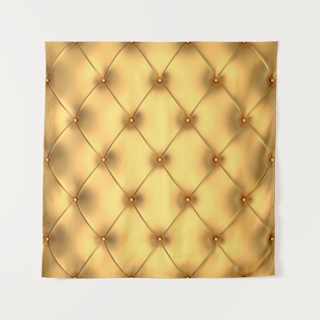 Glamour golden  interior decorating background tapestry (Front)