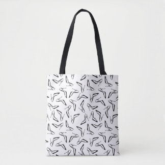 Glamour High Heels Hand Drawn Tote Bag