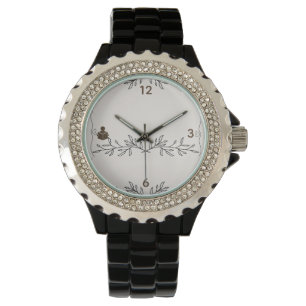 Glamour in Time – Custom Women’s Rhinestone Watch