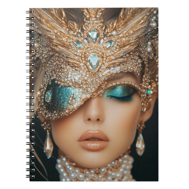 Glamour Ladies Spiral Notebooks13 Notebook (Front)