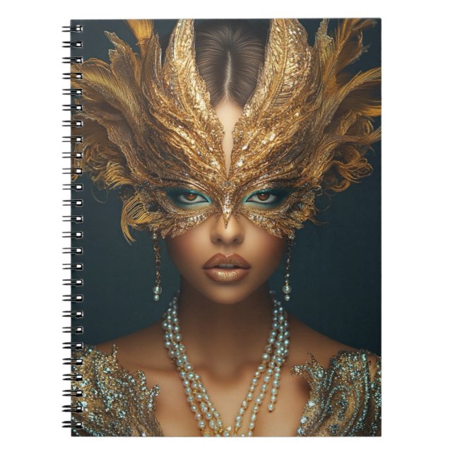 Glamour Ladies Spiral Notebooks5 Notebook (Front)