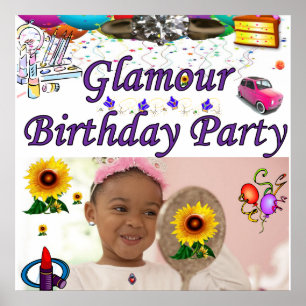 Glamour Party Poster Matte