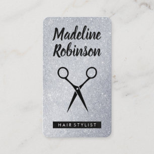 Glamour Salon Shears Appointment Card