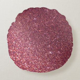 Glamour Shimmering: Motif Backgrounds Collection Round Pillow