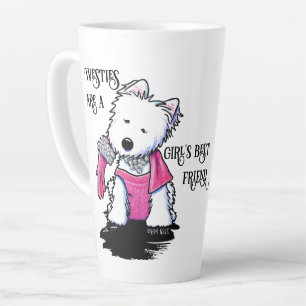 Glamour Westie KiniArt Café Mug