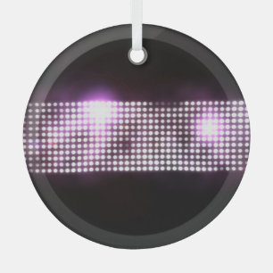 Glamourous abstract background design. glass ornament