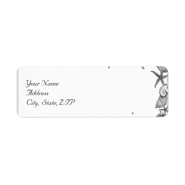 Glamourous Beach in Silver (Front)