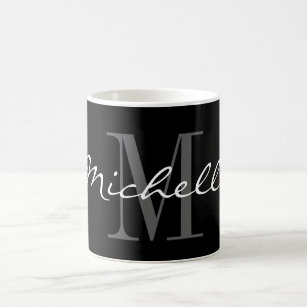 Monogram Coffee Travel Mugs Zazzle Ca