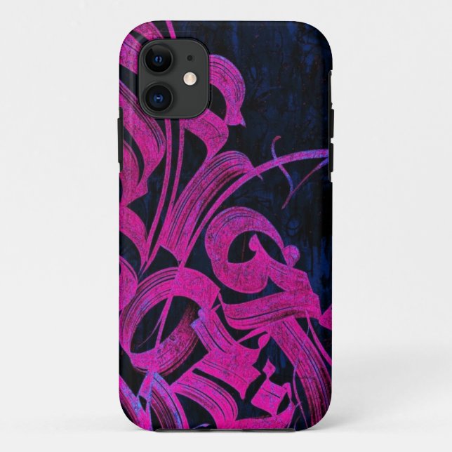 "Glamourous Black Pink: Sleek Phone Case" Case-Mate iPhone Case (Back)