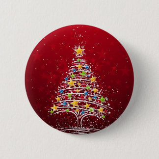 Glamourous Christmas 2 Inch Round Button