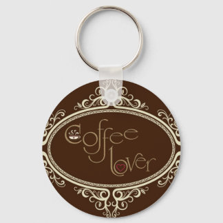 glamourous Coffee Lover Keychain