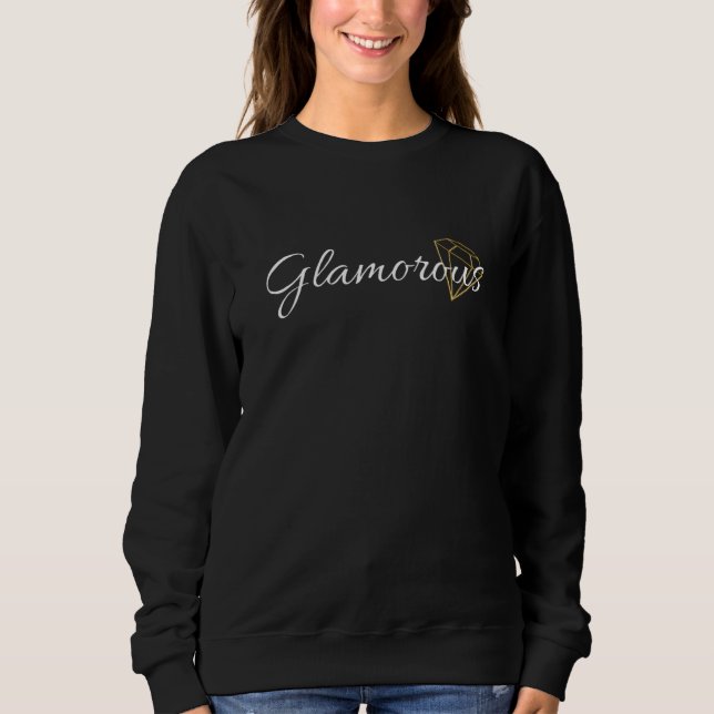 Glamourous Diamond Sweatshirt (Front)
