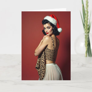 Glamourous Festive Woman Card