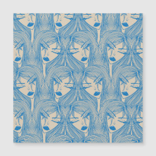 Glamourous girl: stylish seamless pattern.