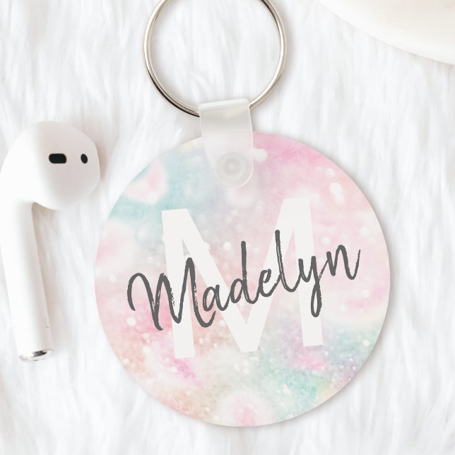 Glamourous Glitter Pink Pretty Pattern Keychain (Creator Uploaded)